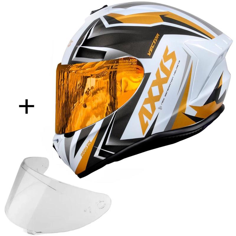 Capacete Axxis Draken Vector Moto Esportivo Masculino Feminino